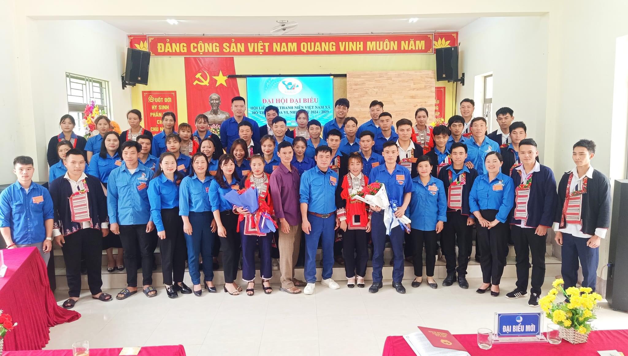Đại hội Đại biểu Hội LHTN Việt Nam xã Hồ Thầu, nhiệm kỳ 2024 – 2029