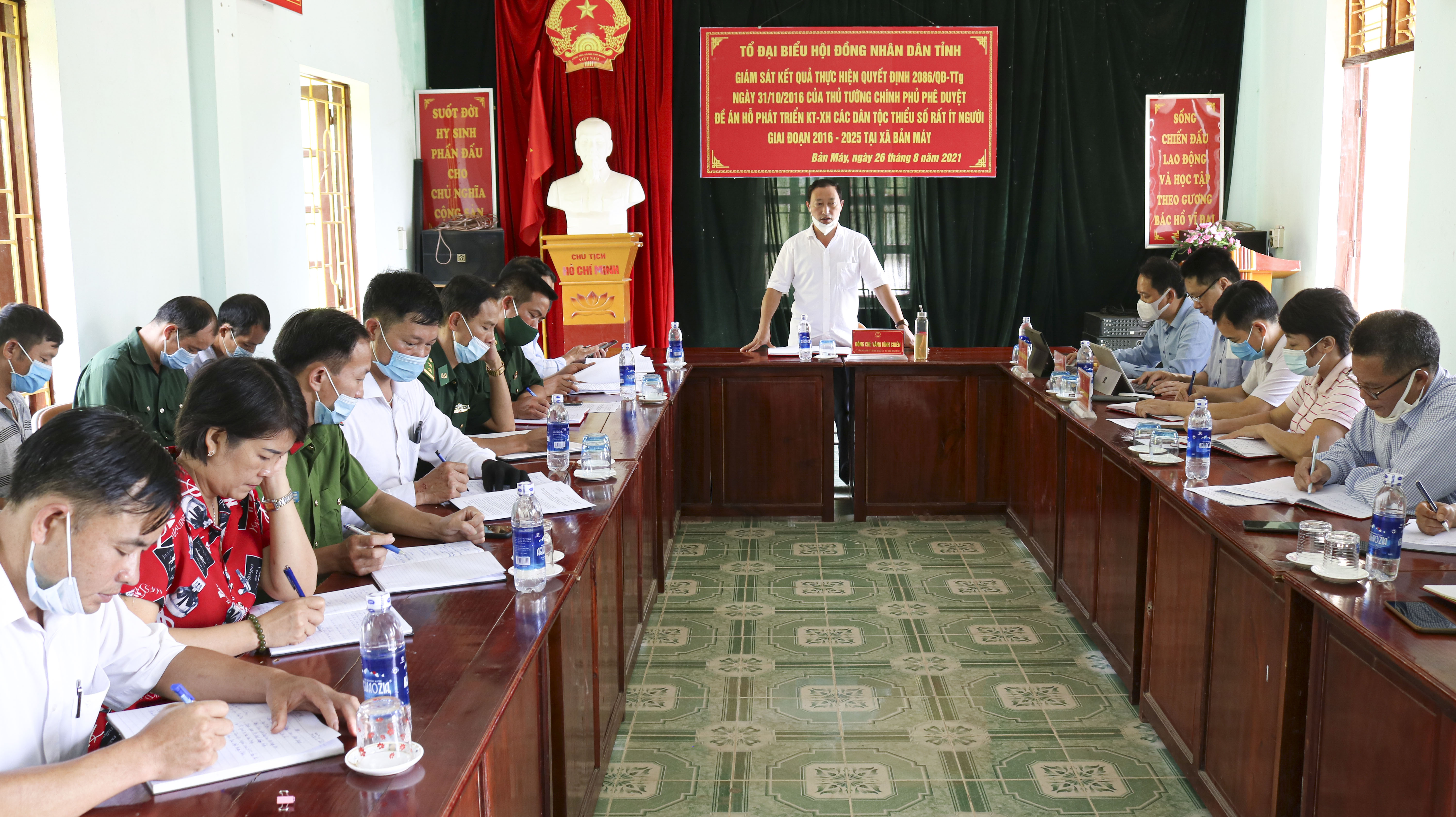 Tổ đại biểu HĐND tỉnh giám sát tại xã Bản Máy huyện Hoàng Su Phì