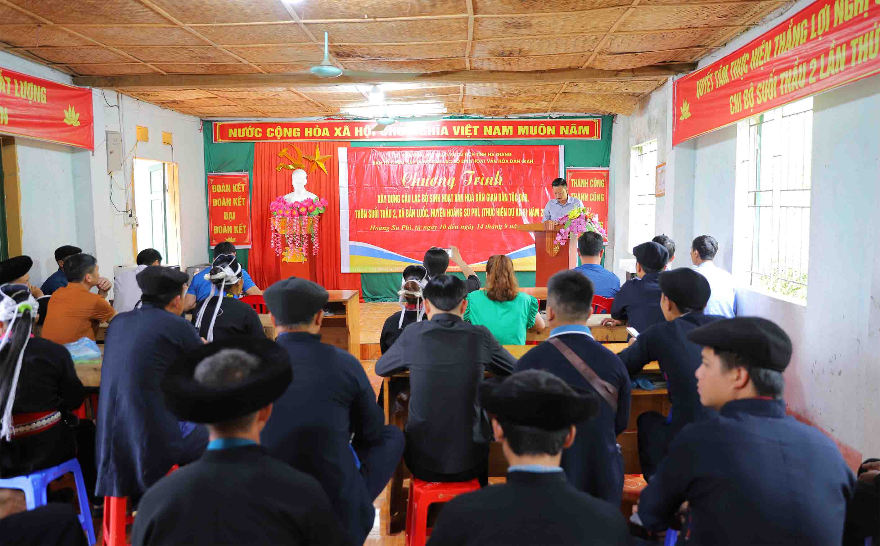 Khai mạc Chương trình xây dựng CLB văn hóa dân gian dân tộc Dao xã Bản Luốc huyện Hoàng Su Phì