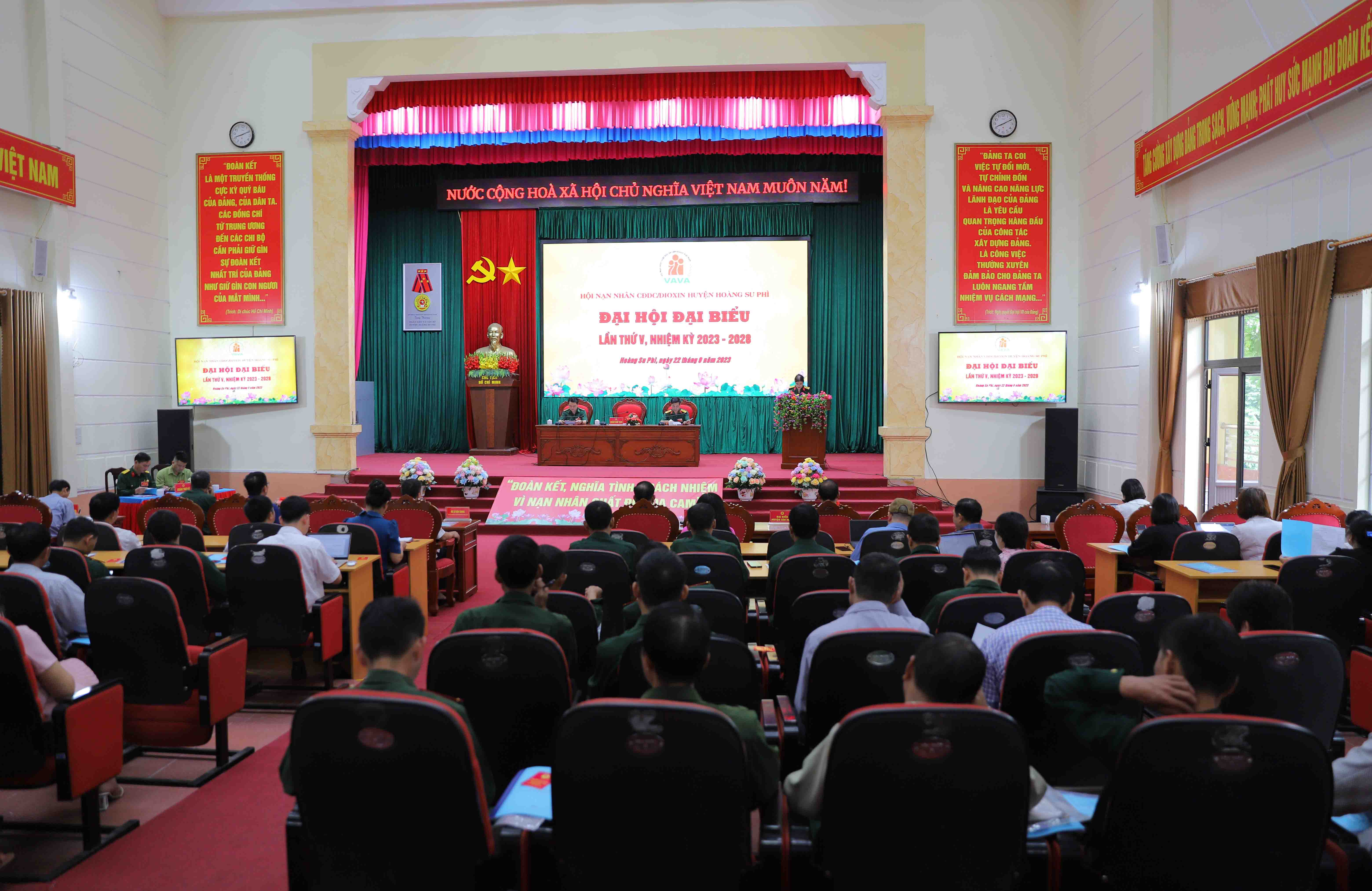 Đại hội Đại biểu Hội nạn nhân Chất độc da cam/Dioxin huyện Hoàng Su Phì lần thứ V, nhiệm kỳ 2023-2028