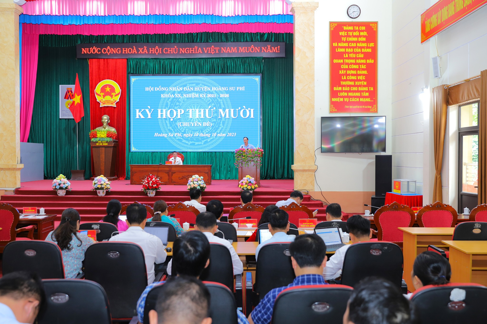 HĐND huyện Hoàng Su Phì bầu chức danh Phó Chủ tịch UBND huyện nhiệm kỳ 2021 - 2026