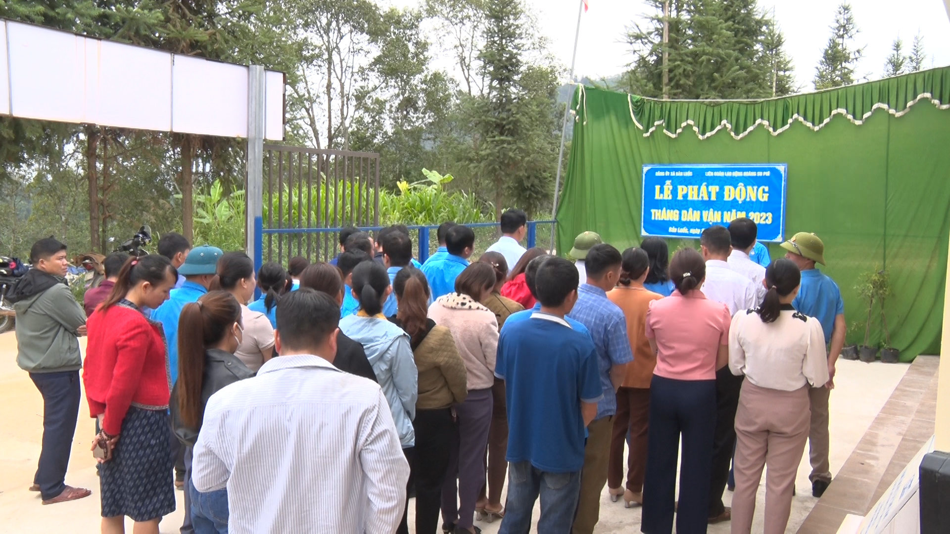 Liên đoàn lao động huyện Hoàng Su Phì phát động tháng Dân vận năm 2023