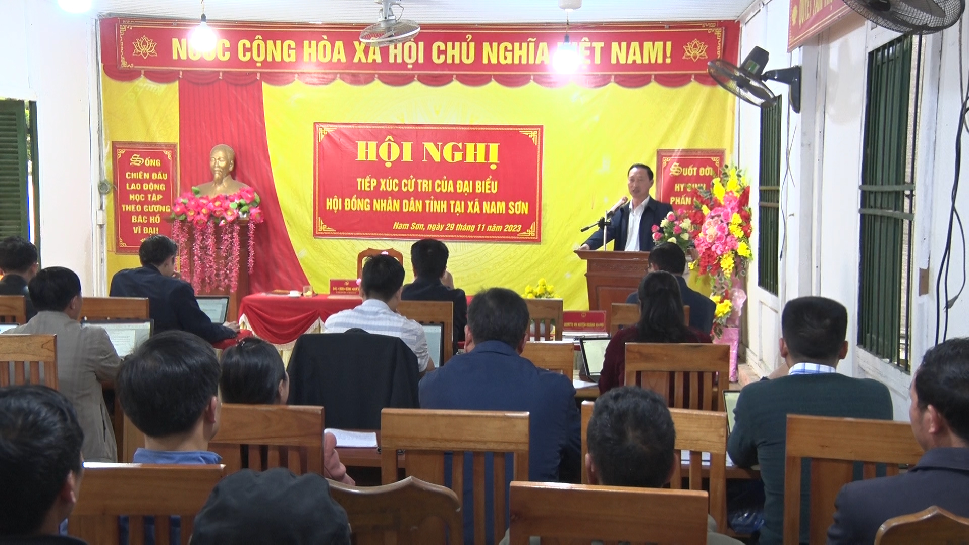 Tổ đại biểu HĐND tỉnh TXCT tại xã Nam Sơn, huyện Hoàng Su Phì