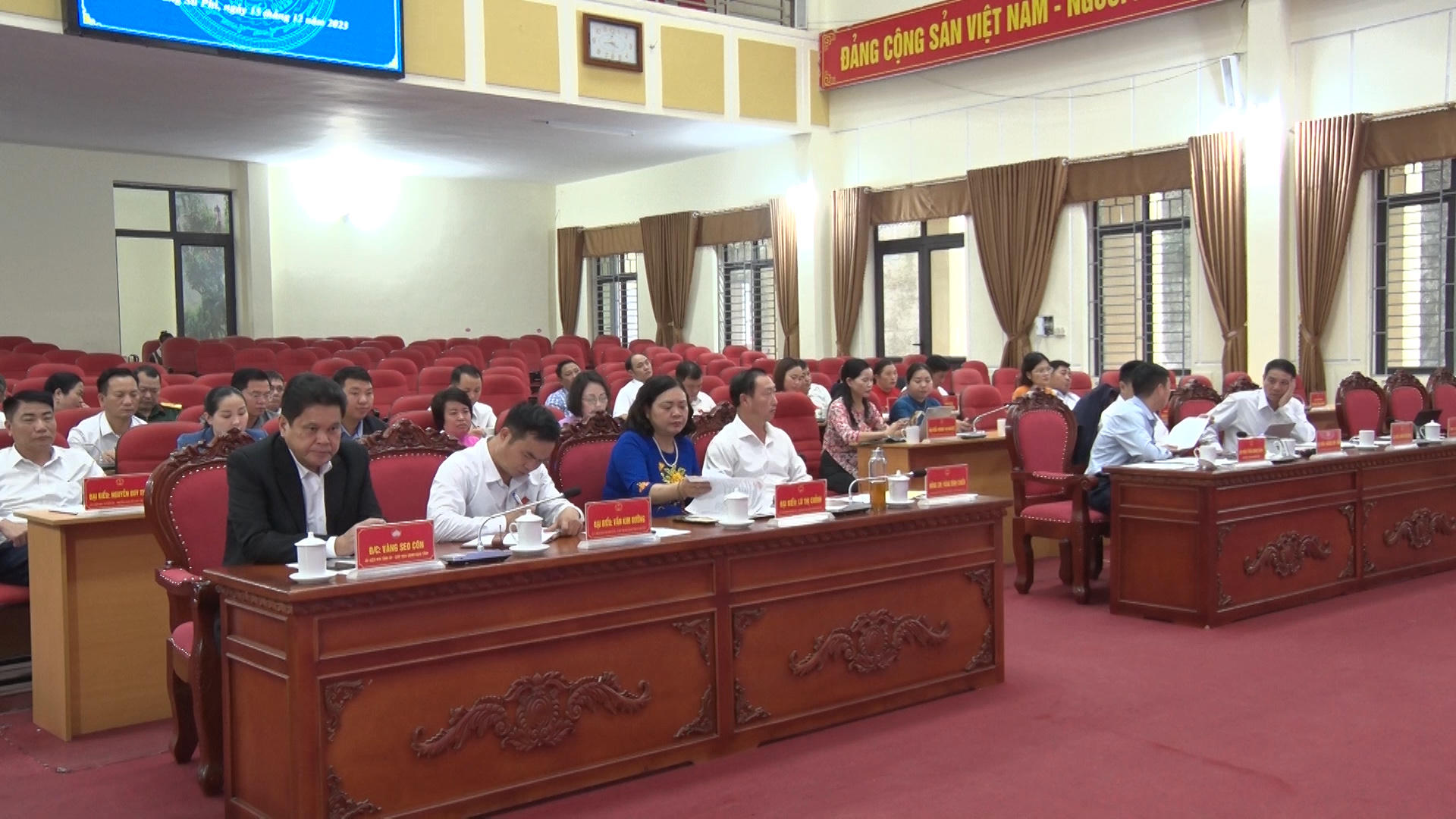 Kỳ họp thứ 13 (chuyên đề) HĐND huyện Hoàng Su Phì khóa XX, nhiệm kỳ 2021-2026