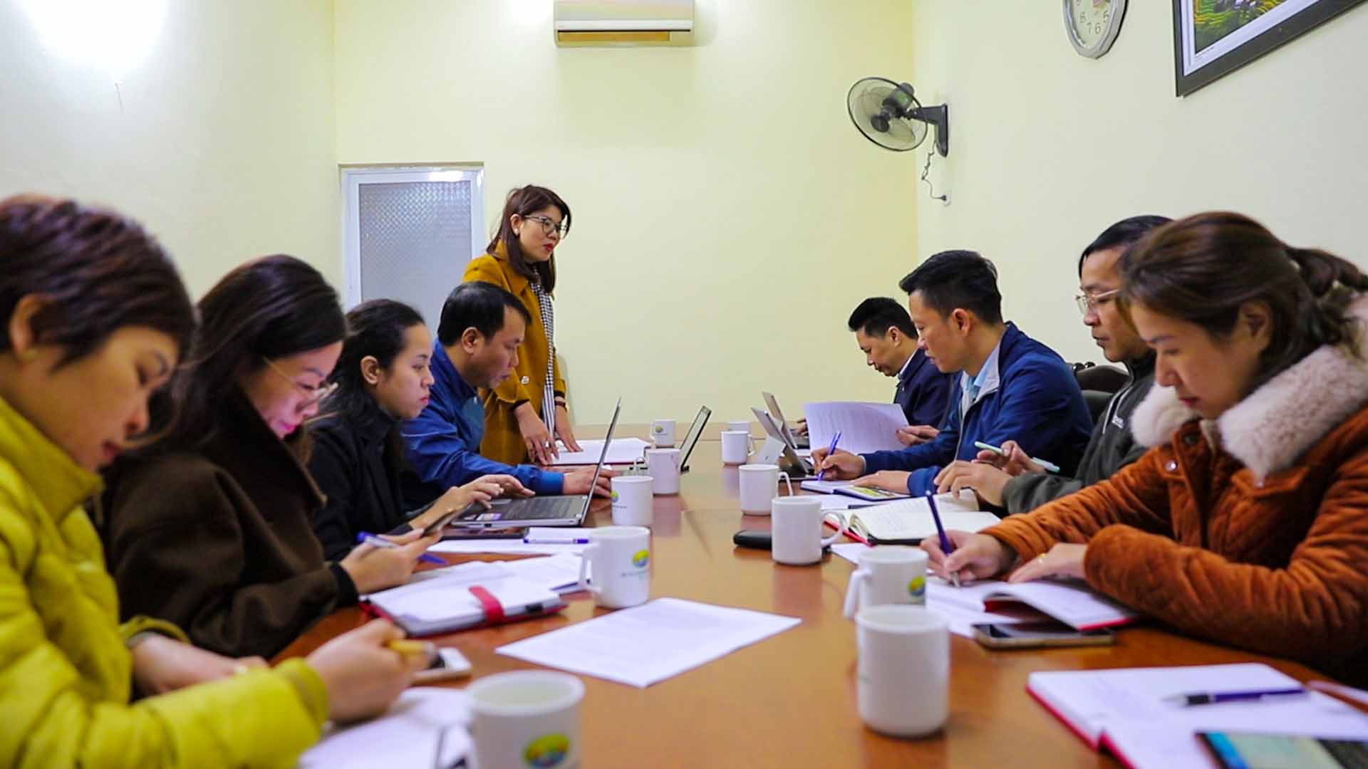 Đoàn công tác Sở Văn hóa thể thao và Du lịch làm việc tại huyện Hoàng Su Phì