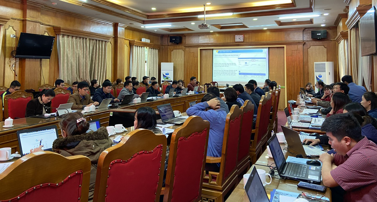 Tập huấn triển khai hệ thống điều hành thông minh IOC tại huyện Hoàng Su Phì