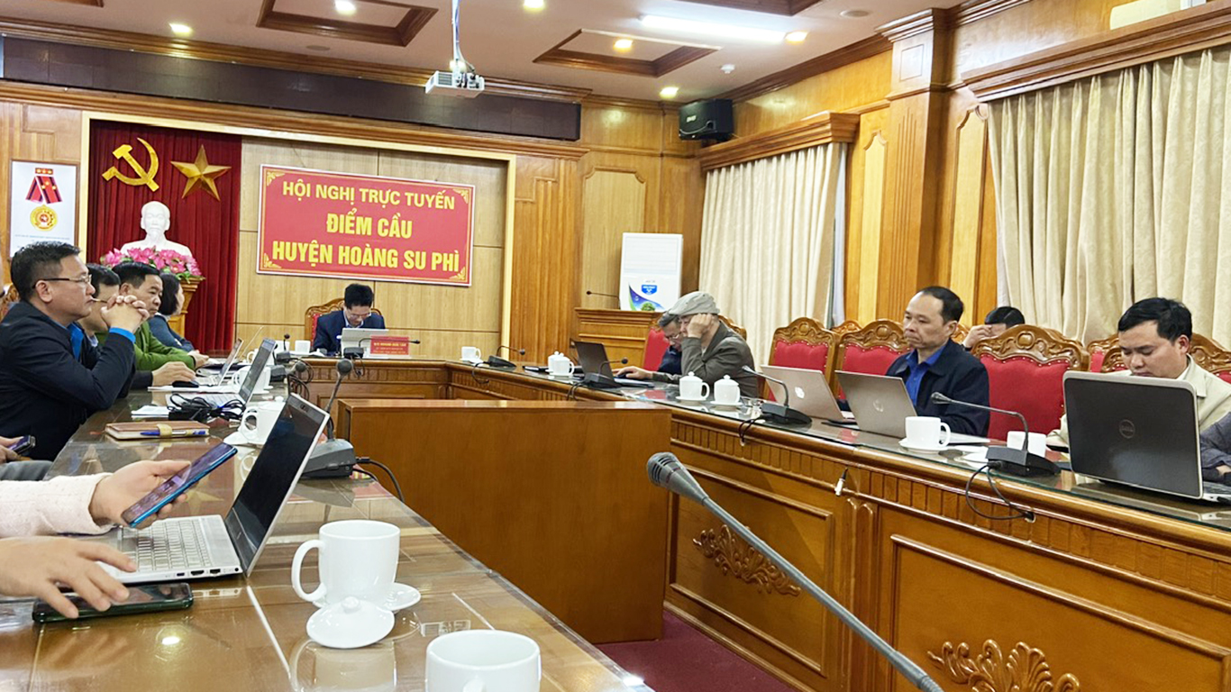 Ban Chỉ đạo cải cách hành chính của Chính phủ họp Phiên thứ 7 trực tuyến đến cấp huyện