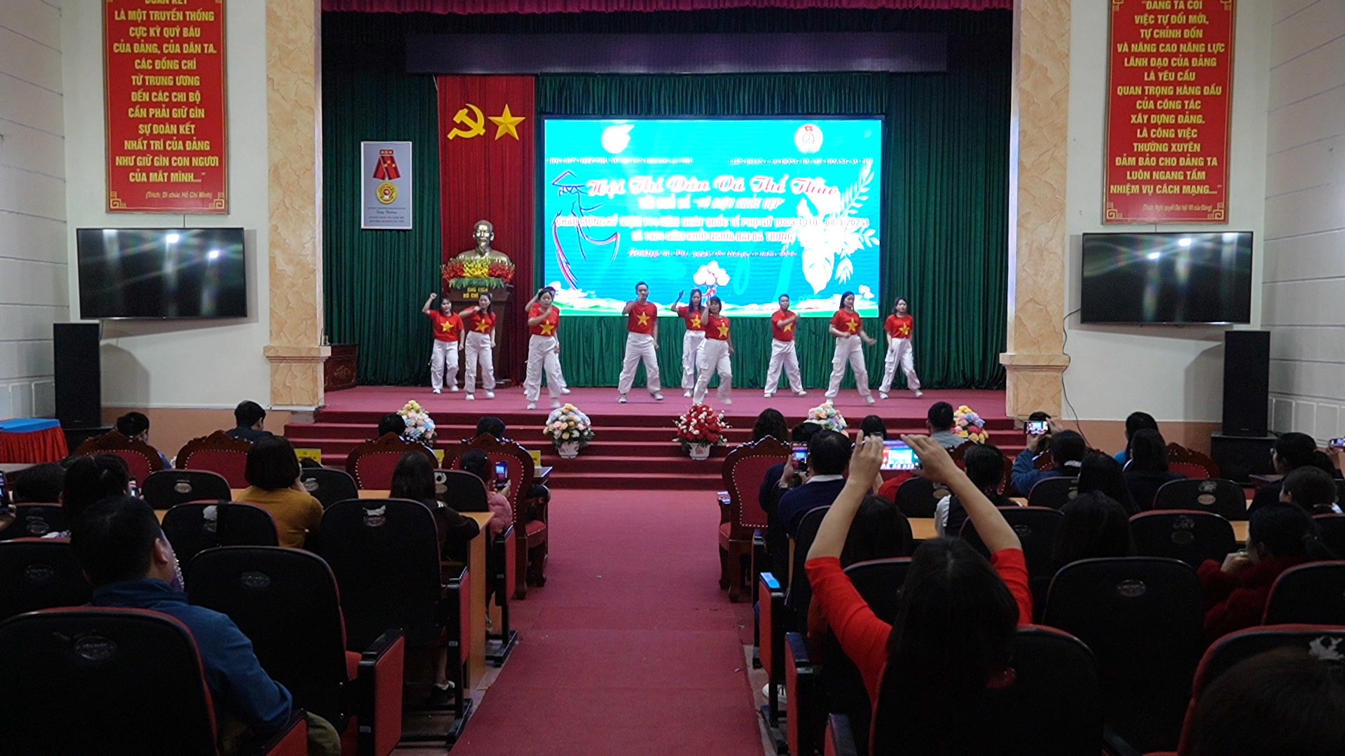 Hội thi dân vũ thể thao huyện Hoàng Su Phì năm 2024