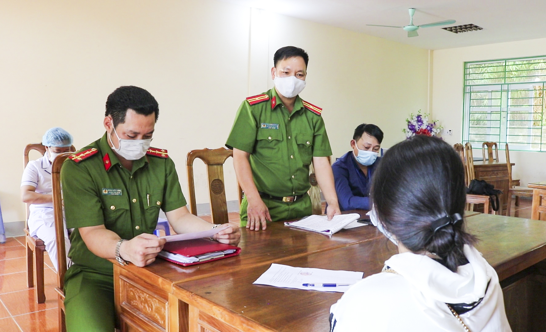 Xã Nậm Ty huyện Hoàng Su Phì xử lý trường hợp khai báo y tế không trung thực