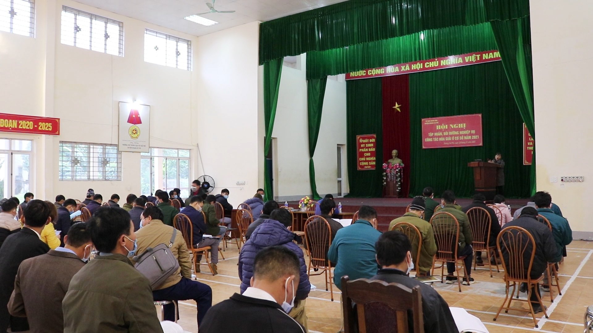 UBND huyện Hoàng Su Phì tổ chức hội nghị tập huấn bồi dưỡng nghiệp vụ công tác hoà giải ở cơ sở