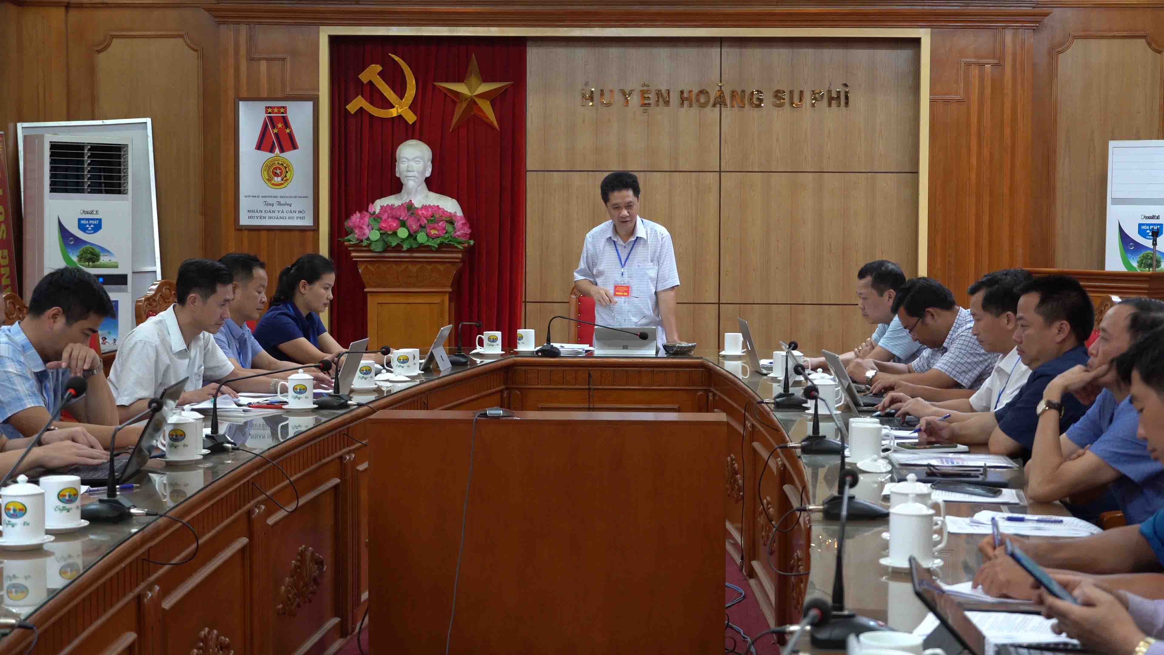 Huyện Hoàng Su Phì họp Ban chỉ đạo kỳ thi tốt nghiệp THPT năm 2022