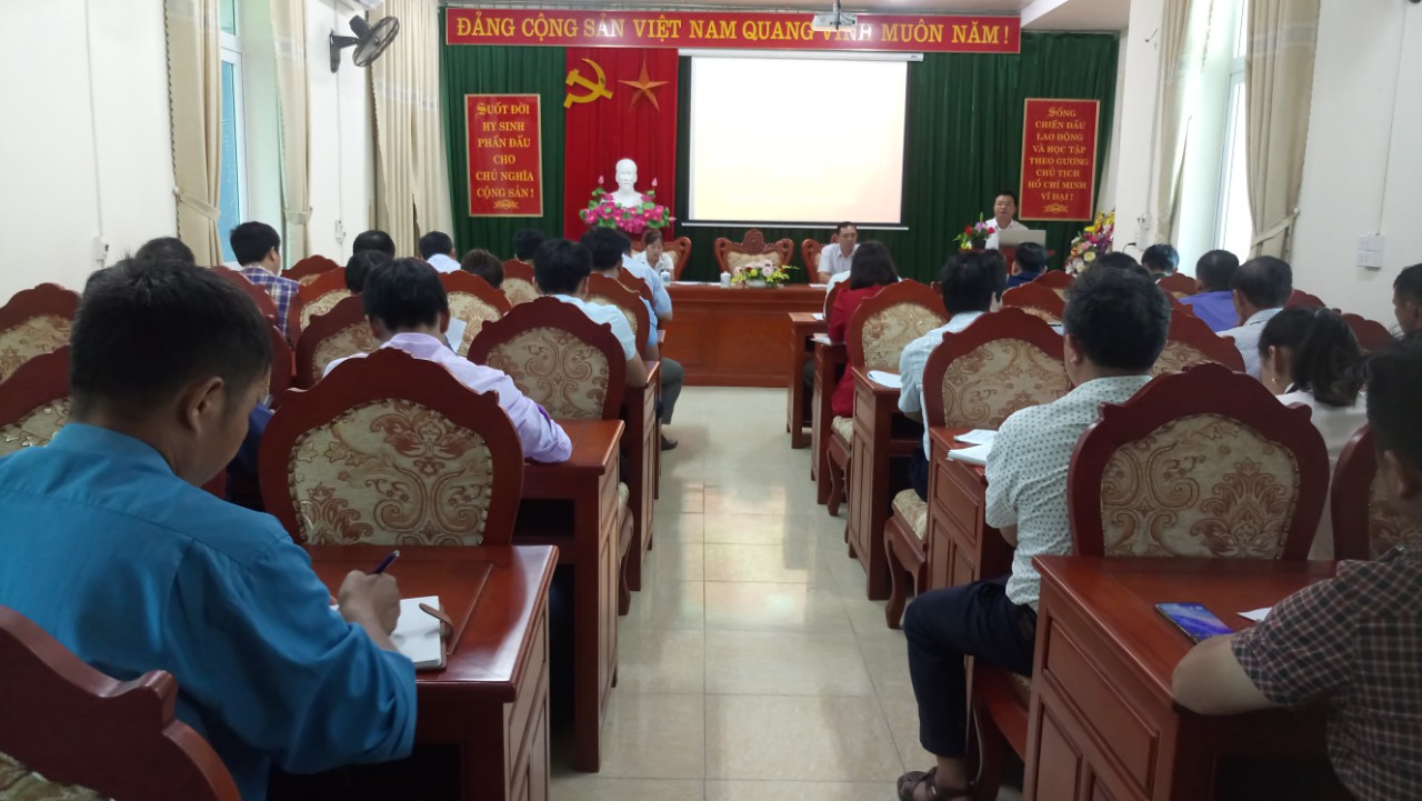 Ủy ban MTTQ Việt Nam huyện Hoàng Su Phì tổ chức Hội nghị lần thứ 7, khóa XIX, nhiệm kỳ 2019-2024.