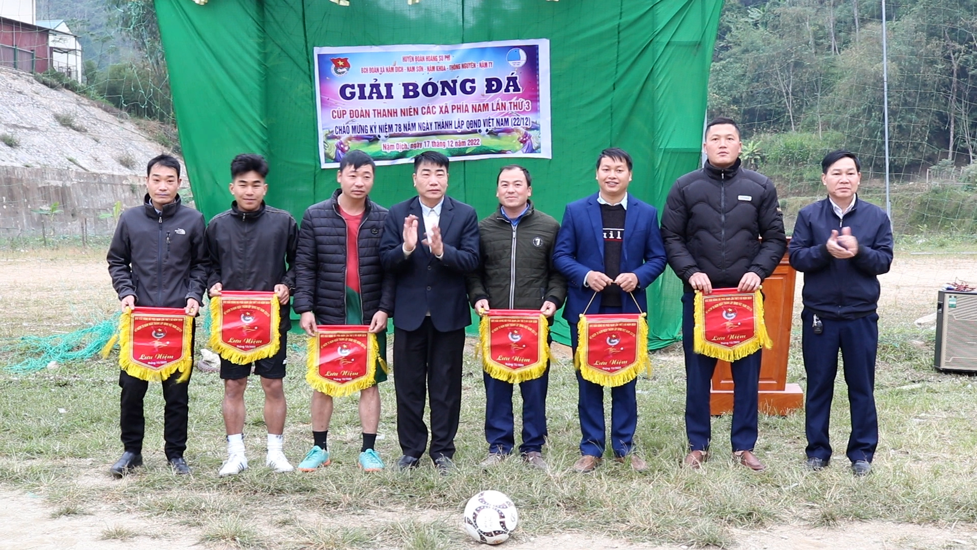 Giải Bóng đá Cúp Đoàn thanh niên các xã phía nam huyện Hoàng Su phì lần thứ 3
