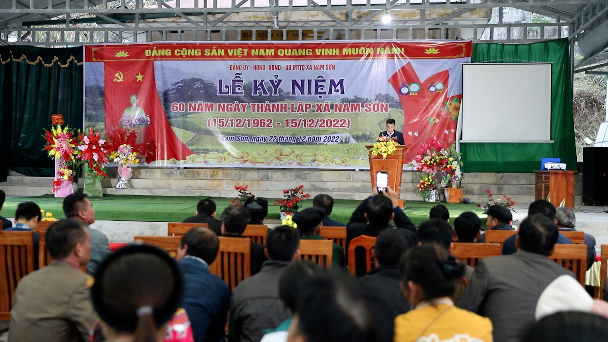 Xã Nam Sơn huyện Hoàng Su Phì kỷ niệm 60 năm thành lập xã