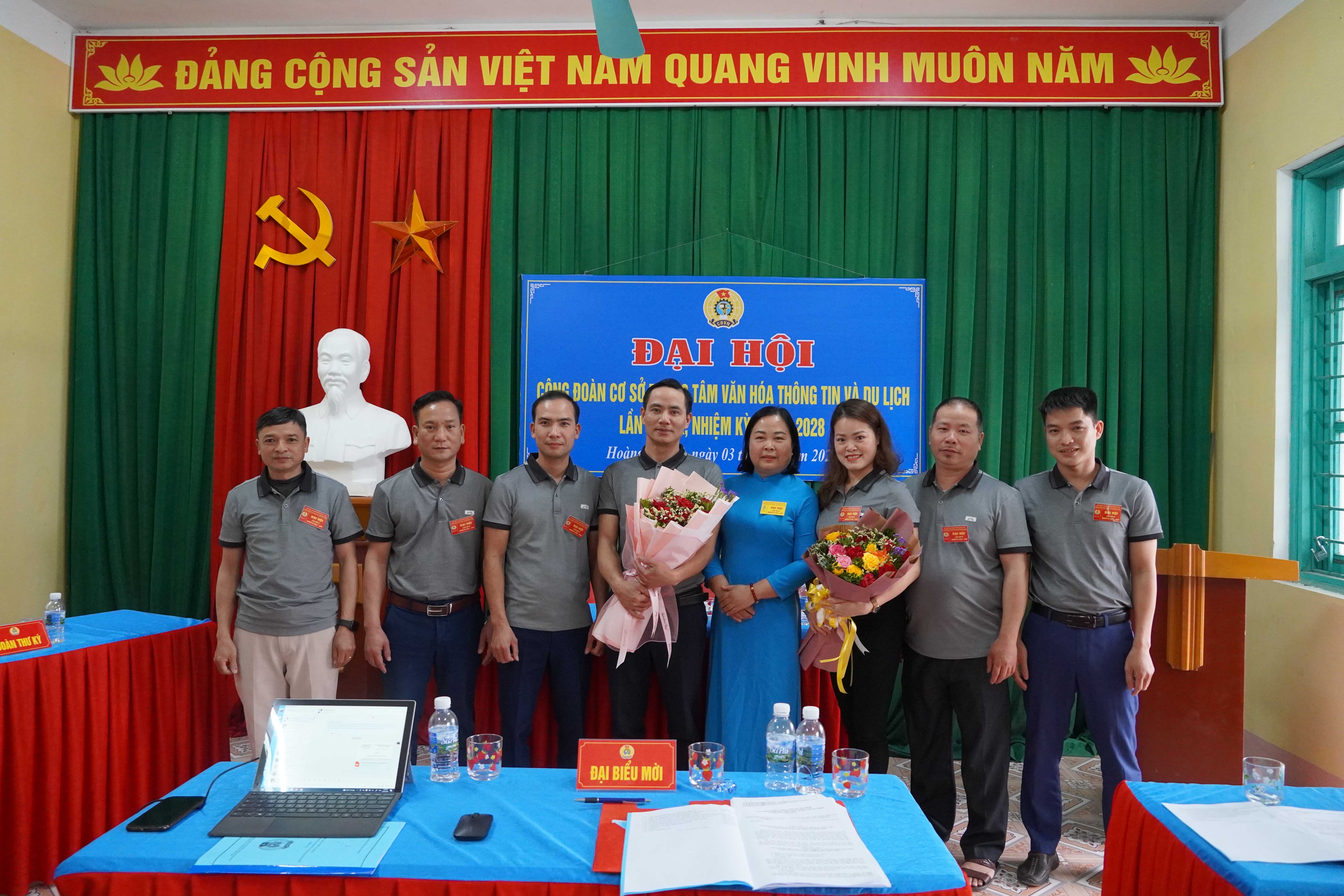 Đại hội Công đoàn cơ sở Trung tâm Văn hoá, TT&DL huyện Hoàng Su Phì