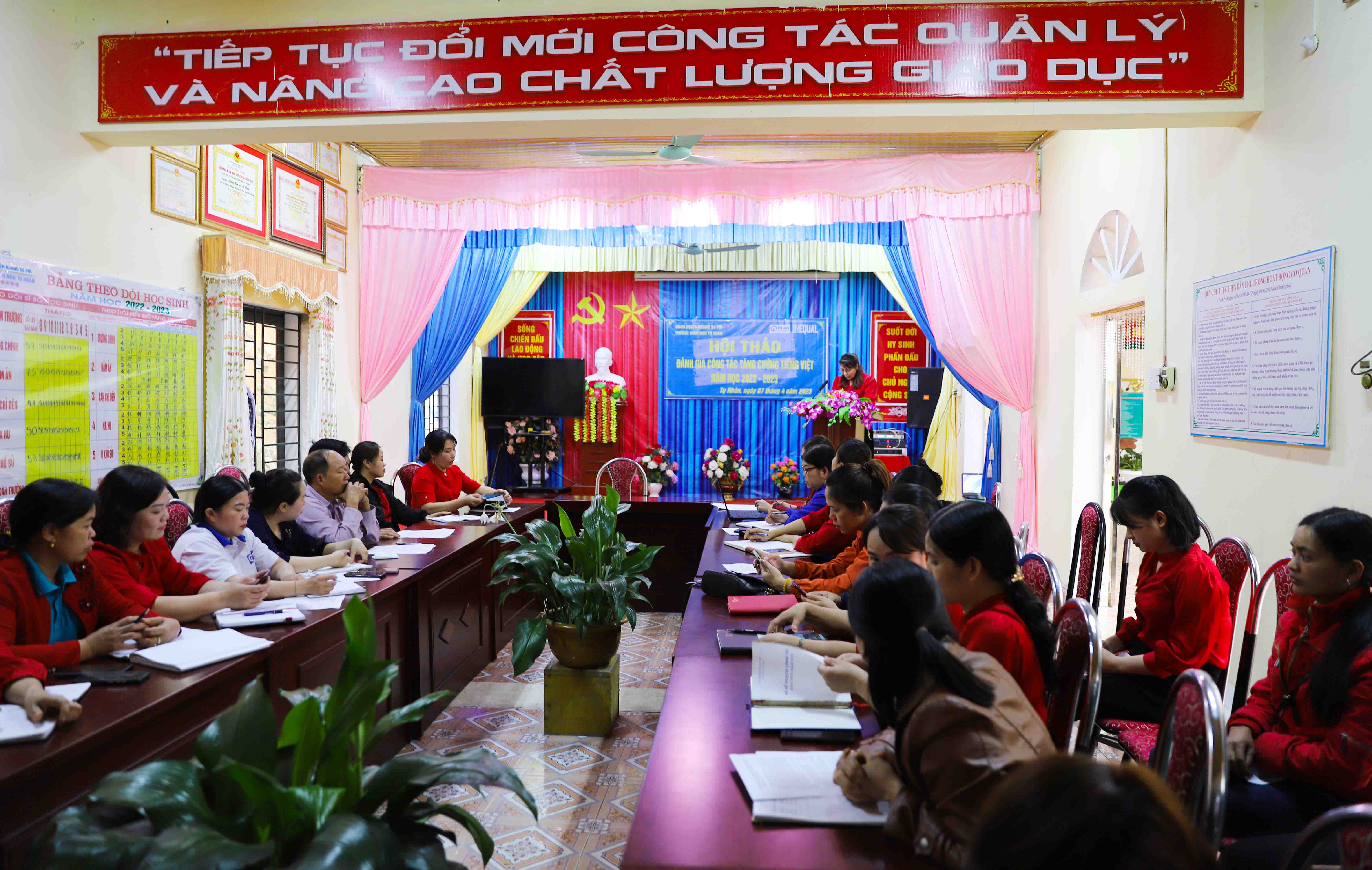 Hội thảo đánh giá công tác “ Tăng cường tiếng Việt cho trẻ em Mầm non”